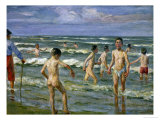 Buy Bathing Boys, 1900 at AllPosters.com