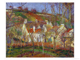 Red Roofs, a Village Corner, Winter, 1877