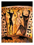 The Blinding of Polyphemus, 7th circa BCE, Early Attic Amphora, Black-Figured