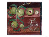 Buy Twig with Peaches, Fresco from Herculaneum, 1st CE at AllPosters.com