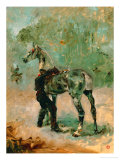 Artilleryman Saddling His Horse, 1878 or 1881
