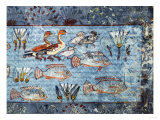 Buy A Garden Pool; Fragment of a Wall Painting from the Tomb of Nebamun at AllPosters.com