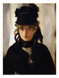 Berthe Morisot with Bouquet of Violets, 1872