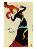 Dancer Jane Avril, Poster