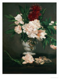Vase with Peonies on a Pedestal, 1864