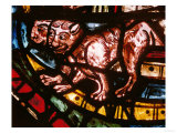 The Animals Leave Noah's Ark, from the Noah Stained Glass Window