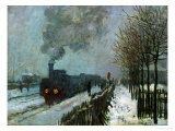 Train in the Snow, 1875