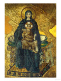 Madonna and Child, Mosaic from the Apse, Shortly after 834 CE