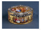 Buy Mathieu III Coiny Snuffbox: Genre Scenes after Francois Boucher, 1762-1763 at AllPosters.com