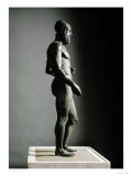 Riace Bronze (B), Bronze Statue of a Young Man with Helmet, More Than Life-Size, Found in 1972