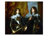 Double Portrait of the Palatine Princes Karl Ludwig I, Elector and His Brother Robert (1619-1682)