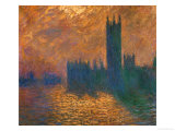 The Parliament in London, Stormy Sky