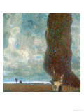 The Large Poplar Tree (II) or Coming Storm