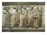 Buy Central Scene of the East Frieze of the Parthenon, The Acropolis, Athens at AllPosters.com