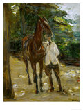 Groom with Horse, 1912