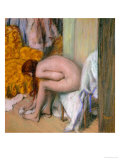Buy Nude, Drying Her Feet after the Bath at AllPosters.com