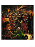Buy Saint Peter Cuts off the Ear of Malchus, from the Saint Sebastian Altar, 1518 at AllPosters.com