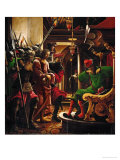 Buy Christ Before Caiphas, from the Saint Sebastian Altar, 1518 at AllPosters.com