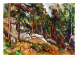 Buy The Rocks in the Park of the Chateau Noir, 1898-1899 at AllPosters.com