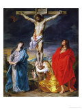Christ Crucified with the Virgin, Saint John and Mary Magdalene