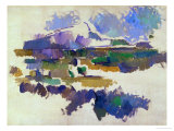 Buy The Mont Sainte-Victoire, Seen from Lauves, 1905 at AllPosters.com
