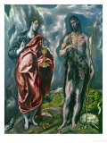 Buy Saints John the Baptist (Left) and John the Evanglist (Right) at AllPosters.com
