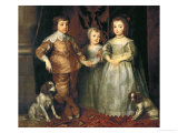 Buy Portraits of the Three Eldest Children of Charles I, King of England at AllPosters.com