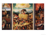 The Haywain, Triptych, circa 1485-90