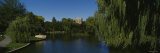Lake in a Formal Garden, Boston Public Garden, Boston, Massachusetts, USA