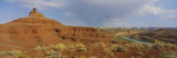 Rock Formations on a Landscape, Mexican Hat, San Juan County, Utah, USA