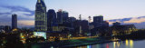 Buy Buildings Lit Up at Dusk, Nashville, Tennessee, USA at AllPosters.com