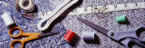Sewing Items on a Mat