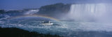 Tourboat near Waterfalls, Niagara Falls, Ontario, Canada