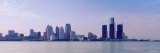 Buildings along Waterfront, Detroit, Michigan, USA