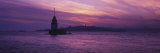 Leander's Tower and Blue Mosque, Istanbul, Turkey
