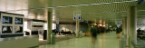 Group of People Walking in the Corridor of an Airport, Anchorage, Alaska, USA