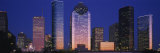 Buy Skyscrapers Lit Up at Night, Houston, Texas, USA at AllPosters.com
