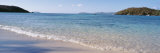 Waves Breaking on the Beach, Hawksnest Bay, St. John, US Virgin Islands