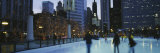 Millennium Park Ice Skating Rink, Grant Park, Chicago, Illinois, USA