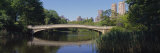 Bridge Across a Lake, Central Park, New York, USA