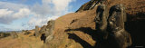 Moai Statues, Tahai Archaeological Site, Rano Raraku, Easter Island, Chile
