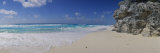 Rock Formation on the Coast, Cancun, Quintana Roo, Mexico
