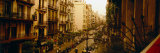 Buildings in a Row, Catalonia, Barcelona, Spain