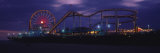 Buy Santa Monica Pier at Dusk, Santa Monica, California, USA at AllPosters.com