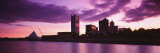 Milwaukee Art Museum at Dusk, Milwaukee, Wisconsin, USA