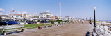 Tourist Walking on the Boardwalk, Ocean Grove, New Jersey, USA