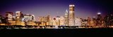 Buy Skyscrapers at Night, Chicago, Illinois, USA at AllPosters.com