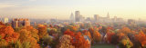 Autumn Trees in a City, Hartford, Connecticut, USA