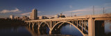 Broadway Bridge over a River, Saskatoon, Saskatchewan, Canada