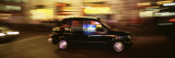 Black Cab in the Night, London, England
